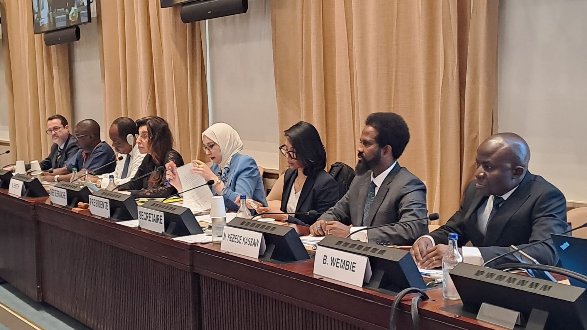 Participation de la Mission permanente du Togo au panel intitulé « Les ports africains : principaux enjeux, défis et opportunités », organisé par la Commission du commerce et du développement de la CNUCED. 